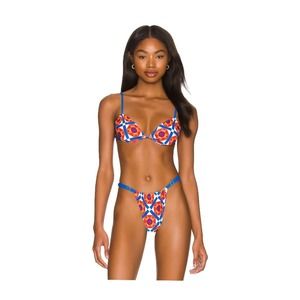 Nwt We wore What Ruched Bikini Bottom Size L/g